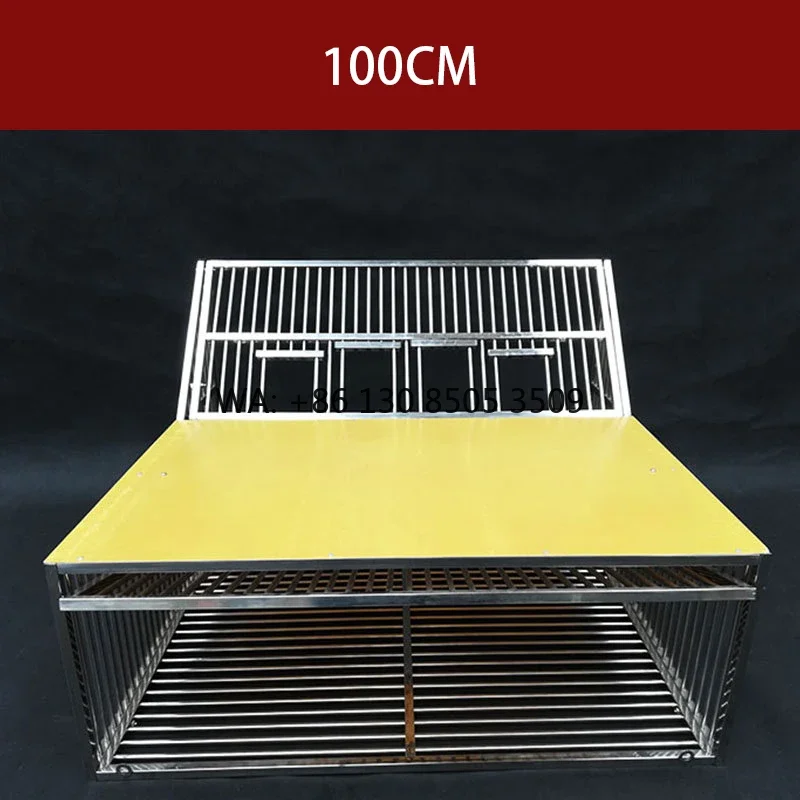Foldable Metal Jump Cage for Pigeon House 60cm 80cm 100cm 120cm Multiple Sizes Available