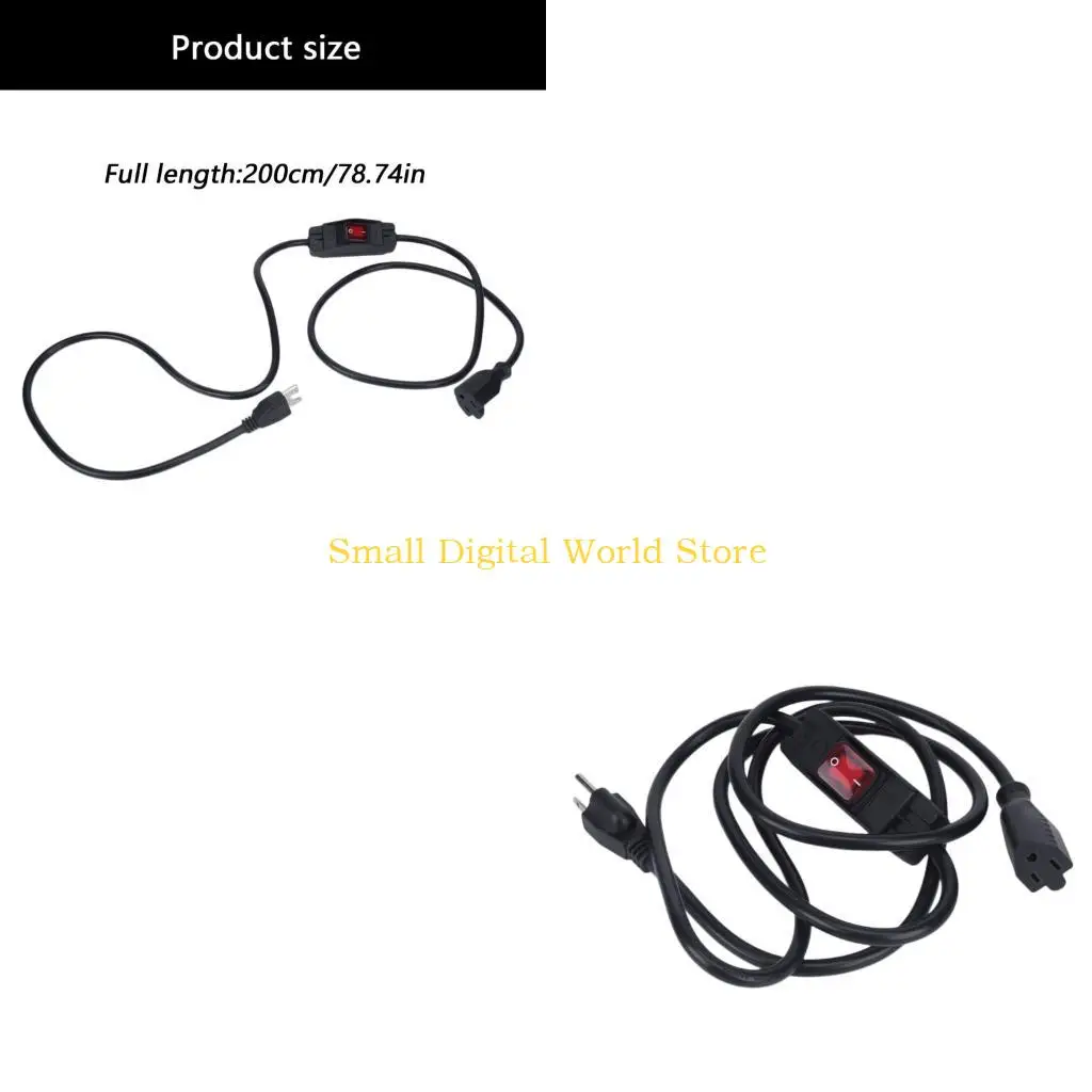 77UB Jacketed US Standard Cord 2m for Indoor Appliance Power Needs