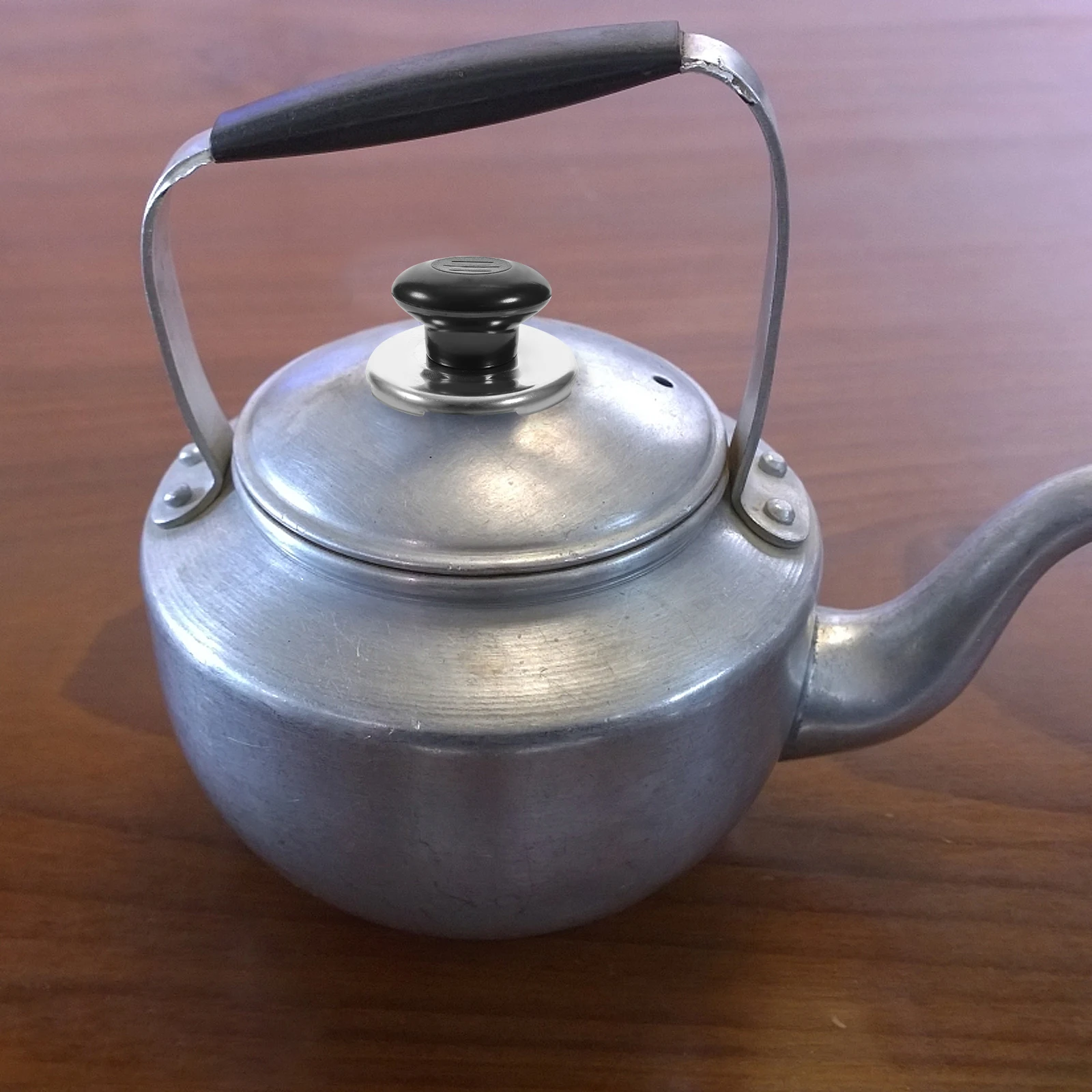 

10 Sets Pot Replacement Knob Water Kettle Cookware Metal Lid Button Accessories Stainless Steel Copper ABS Material Practical