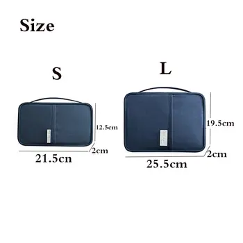 護照包錢包家庭護照夾多功能文件袋收納包旅行配件文件袋卡包 8 最佳銷售 護照夾旅行錢包 - №5