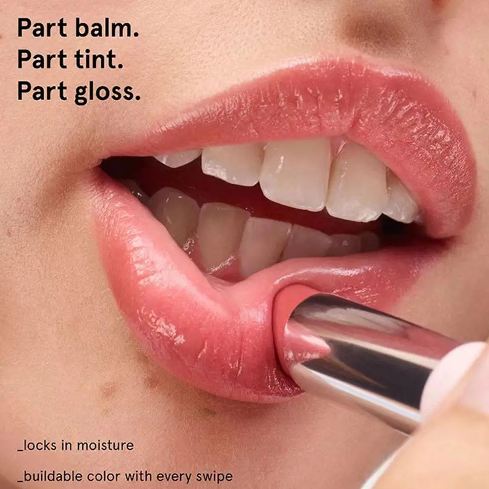 Natural Lipstick Tinted Lip Balm Lip Stain For All Skin Tones Moisturizing Nourishing Lipstick For Women Pack Of Black & Pink