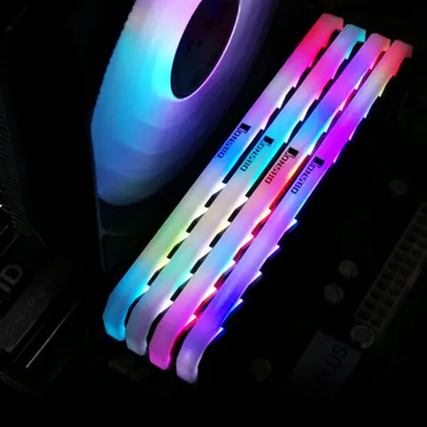 Classic RGB RAM Heatsink  Practical Multi-functional Desktop PC DDR DDR3 DDR4 Memory Cooling Heat Spreader Cooler