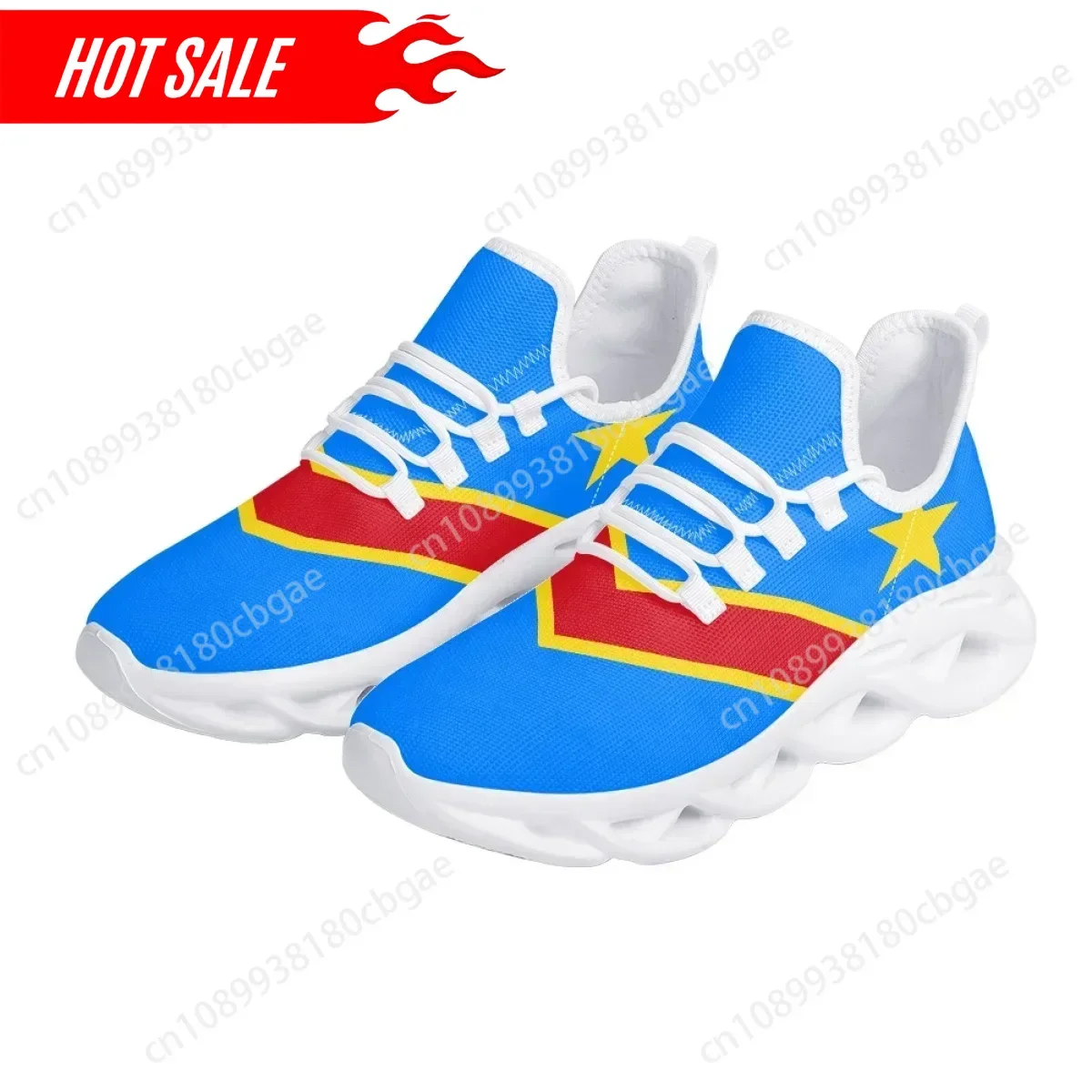 

Congo Flag Printing Flat Shoes Outdoor Travel Soft Sole Custom Blade Sneakers for Women Designer Anti-slip Sapatos Feminino 2025