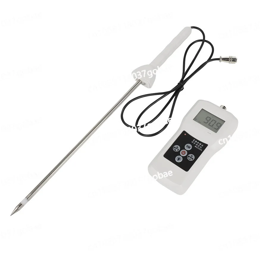 River Sand Moisture Meter, Cement Soil Moisture Meter, Dry and Wet Temperature and Humidity Meter, Handheld