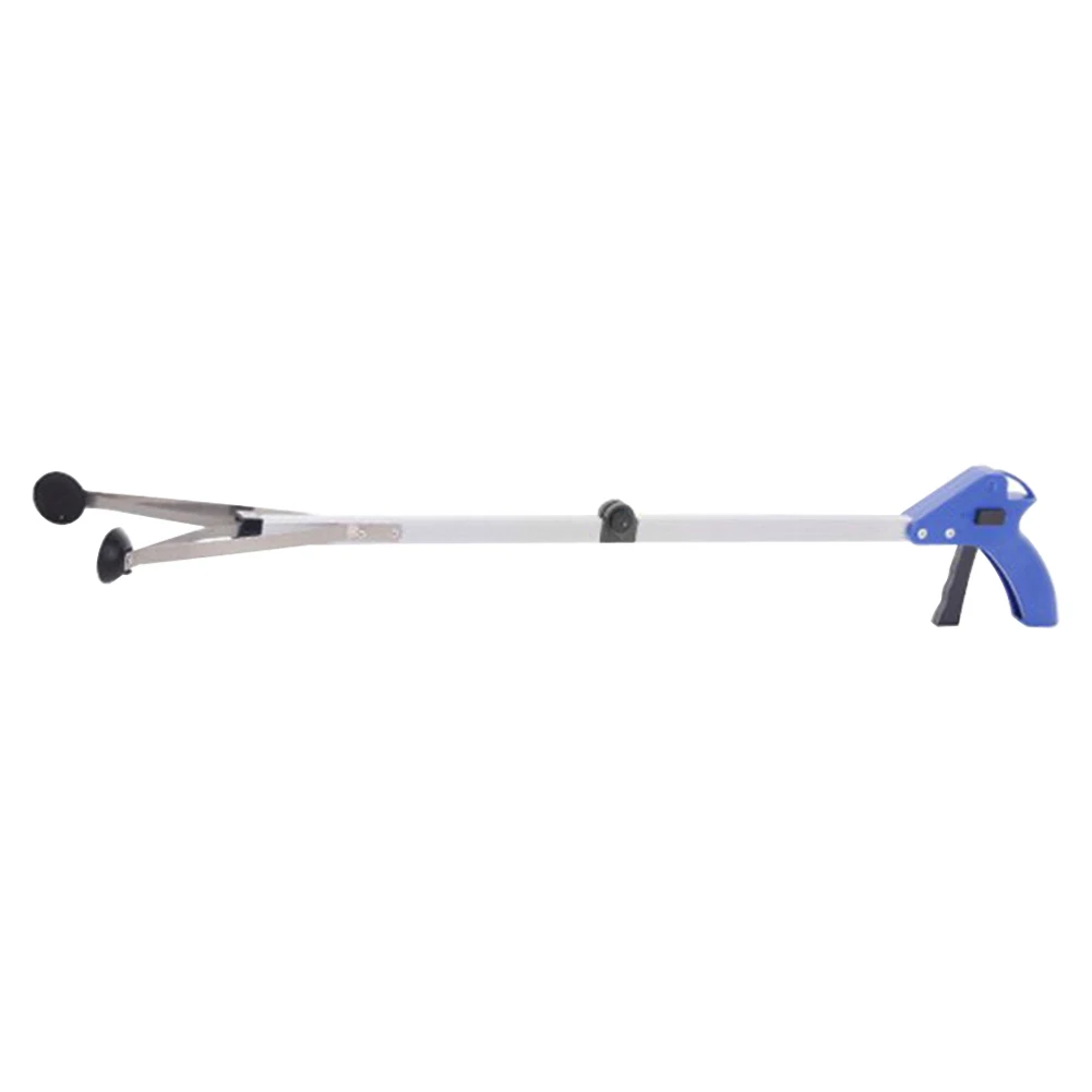 Waste Leaves Pick Aluminum Alloy Cleaning Up Clip Strong Rubber Suction Cups Trash Pickup Tool for Indoor/Outdoor/Workplace/Home