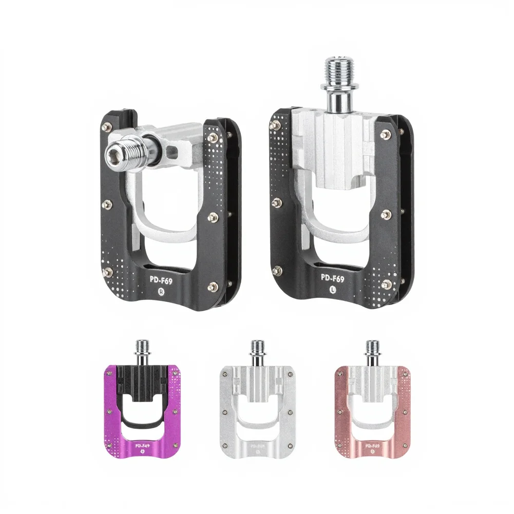 

1pcs Foldable Bike Pedal For P10 Folding Bicycle Non-slip Pedals Bike Pedal 3 Bearing Bicycle Parts
