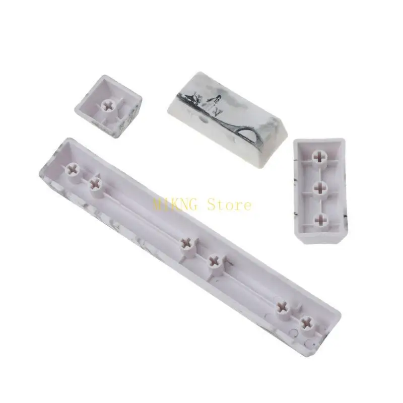 

PBT Five Sides Dye-Subbed Spacebar Keycaps Replace Creative Spacebar Keycap Repair for DIY Mechanical Keyboard 6.25U best sale