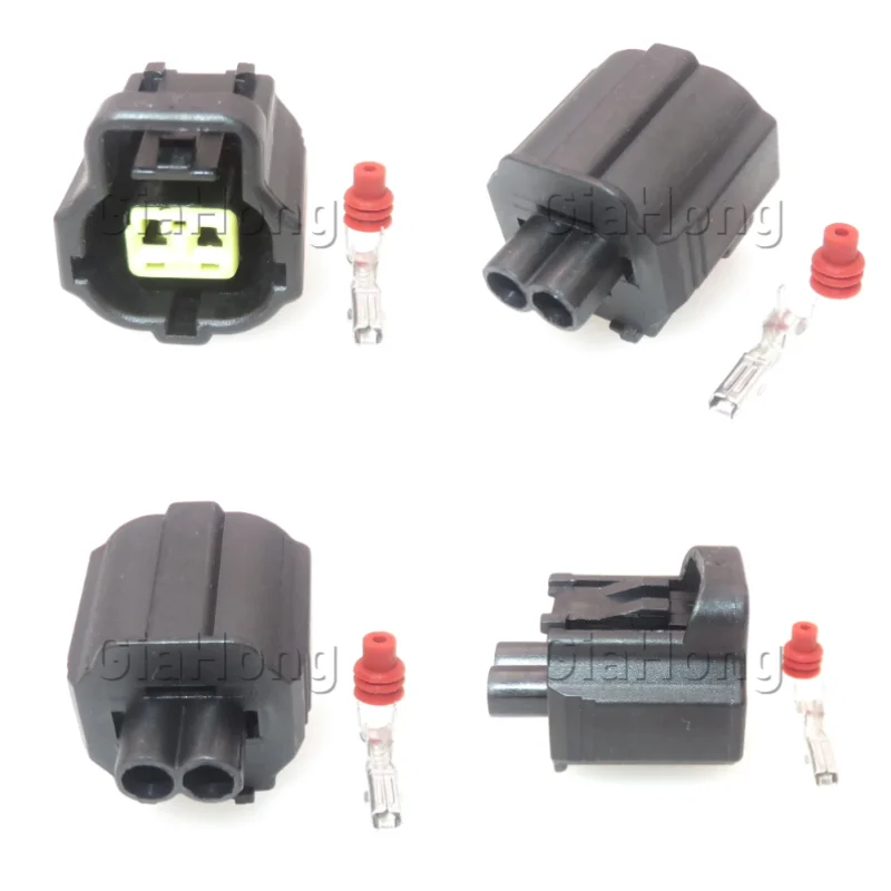 2 Ways Auto AC Assembly Parts 184006-2 178392-6 178390-2 Car Oil and Water Temperature Sensor Sealed Socket For Honda Corolla