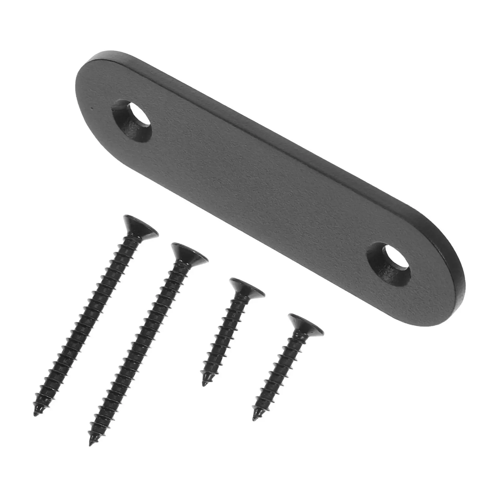 Stainless Steel Doorbell Hole Cover Plate Outdoor Weather Resistant Blank Wall Plate with Screws for Retrofit