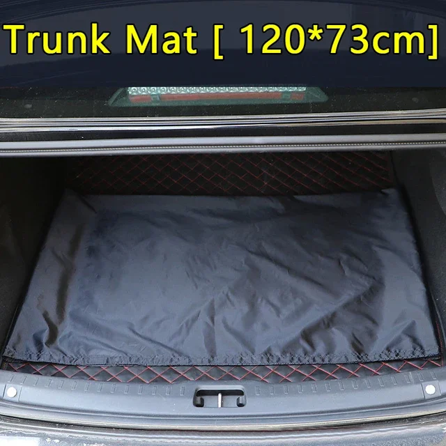 

3 PCS Car Cargo Liner Antifouling Waterproof Protector Driving Seat Cover Boot Trunk Mat for Audi Ford BMW Auto Repair Interior