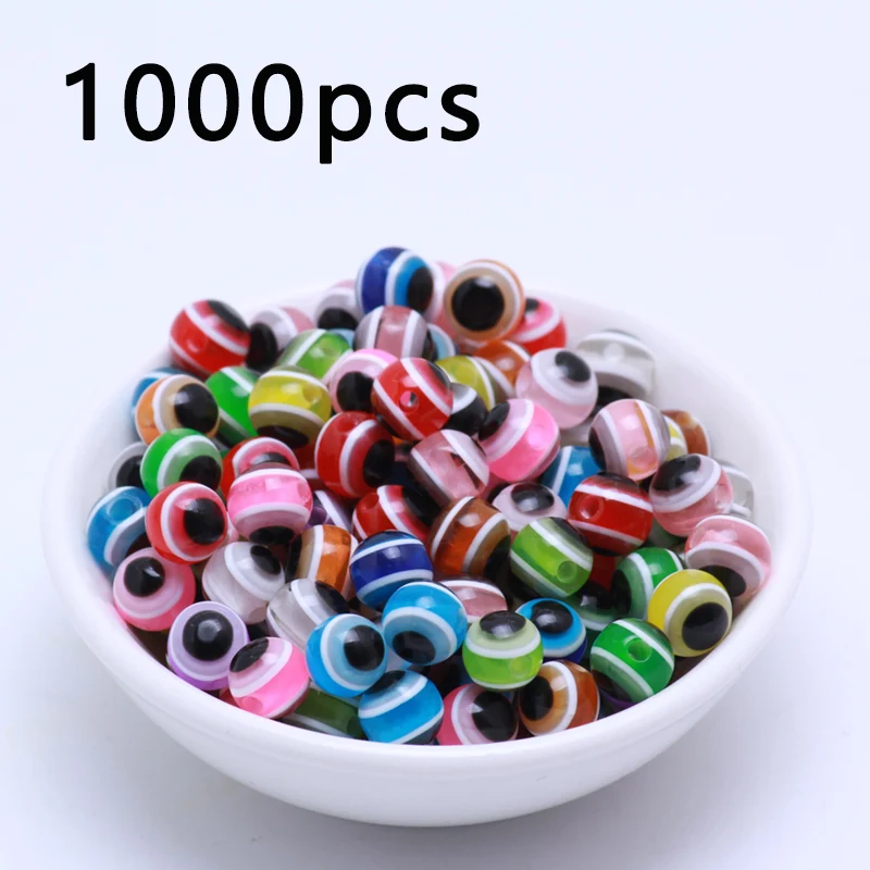 1000/pack fishing eye shaped bead baits, outdoor fishing accessories fishing gear set