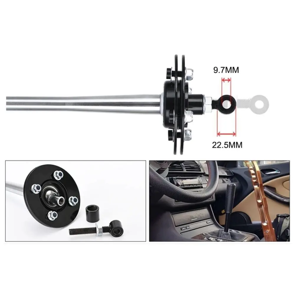 Hot sale Short Shifter Lever With Knob Drift Tuning Adjustable For BMW E30 E36 E39 Z3 Gear Transmission 265mm