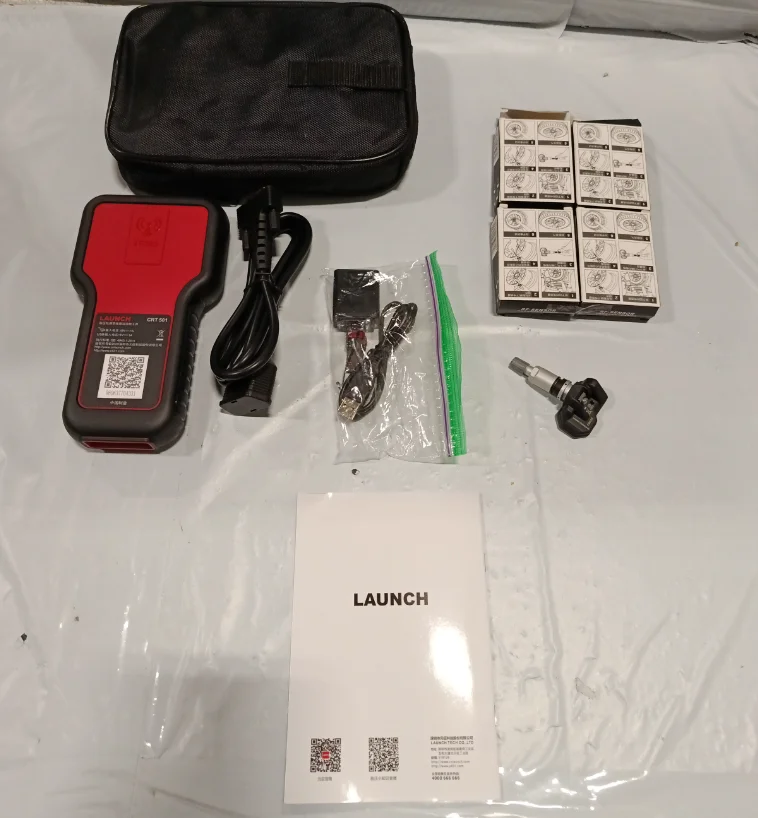 LAUNCH CRT501 with 4PCS LTR03 Sensors CRT 501 TPMS 433/315MHZ Tire Pressure Monitor System Activate Diagnostic Tool
