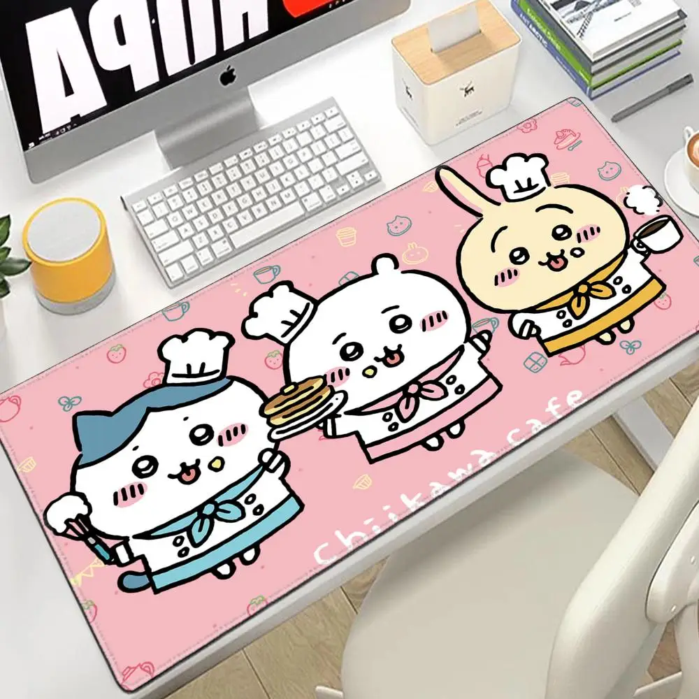 

Cute Cartoon C-Chiikawas Mousepad Non-slip Lockedge PC Gaming Mouse Pad Gamer Desk Mats Keyboard Pad Mause Pad Muismat Carpet
