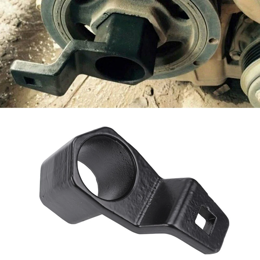 For Honda & Acura Crank Pulley Removal Tool Socket 50mm Crankshaft Wrench Holder 1/2-Inch Square Drive Spanner Holding Tool