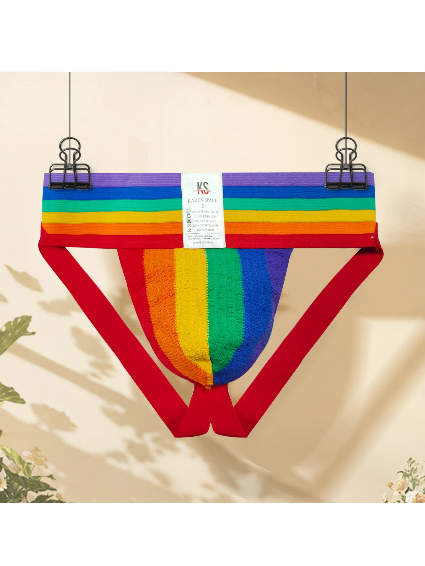 

Мужское сексуальное бикини танга с низкой талией, нижнее белье Cueca, дышащие Радужные трусы для геев, слипоны Homme Calzoncillos