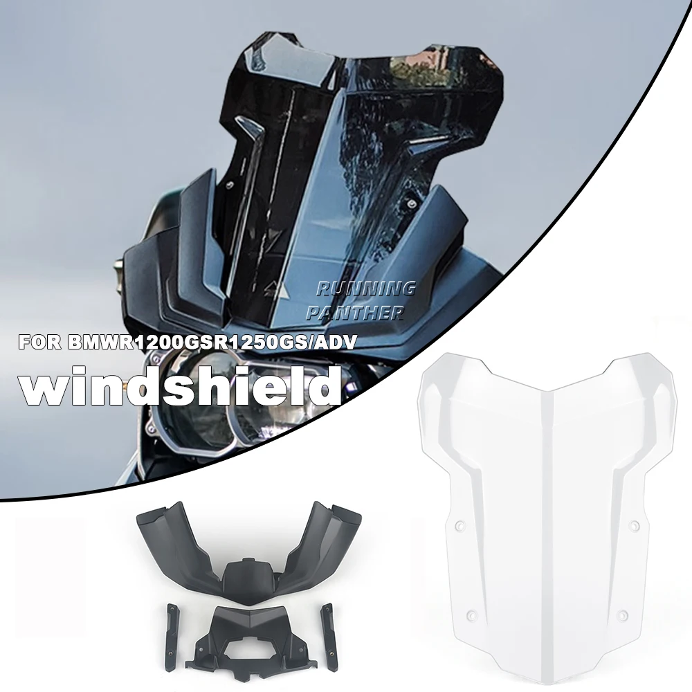 New Motorcycle Rally Rooster Head Windscreen Windshield Wind Deflector Spoiler Cover For BMW R1250GS R1200GS R 1250 1200 GS ADV