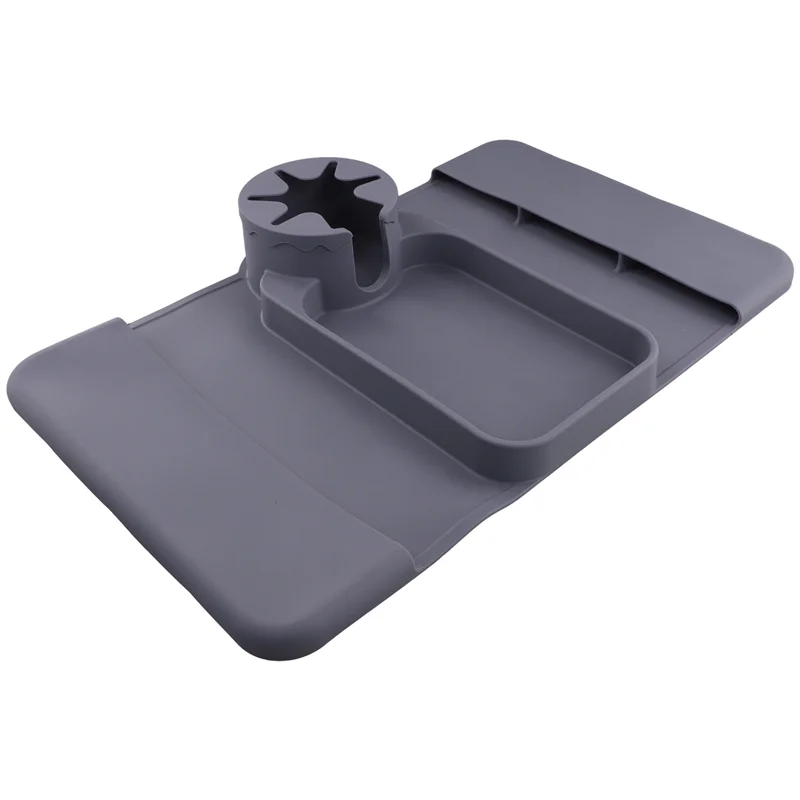 

ABKW-силиконовый поднос для дивана, кресла, подстаканника, универсальный прочный дизайн дивана, в комплект входит боковой карман, простая установка