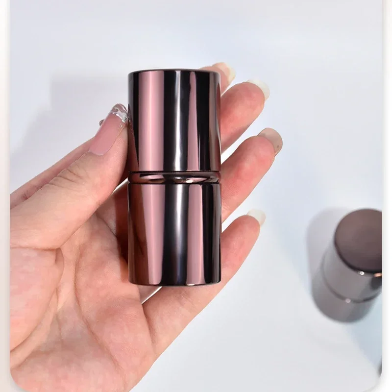 Einziehbarer Rougepinsel, Foundation-Pinsel, weiches, flauschiges Puder, Kontur-Make-up-Pinsel, tragbare Make-up-Tools