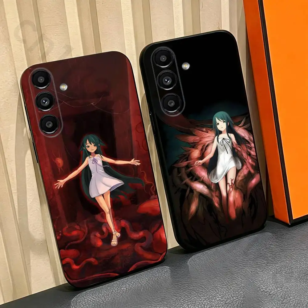 The S-Song Of S-Saya Phone Case For Samsung Galaxy A13,A21s,A22,A31,A32,A52,A53,A71,A80,Soft Black Shell