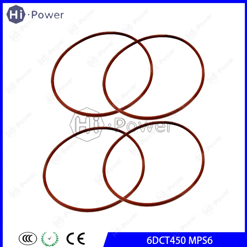 4-20pcs Auto Transmission Apron Clutch Seal Ring K209301 For Ford Mondeo for Volvo S60 S80 CX60 Gearbox Repair Kit MPS6 6DCT450