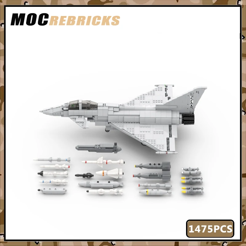 

Военная серия WW2, военное оружие, MOC, строительные блоки, ВВС EF-2000, евробойники, Тайфун, головоломка, образовательные кирпичи, игрушки, подарок для детей