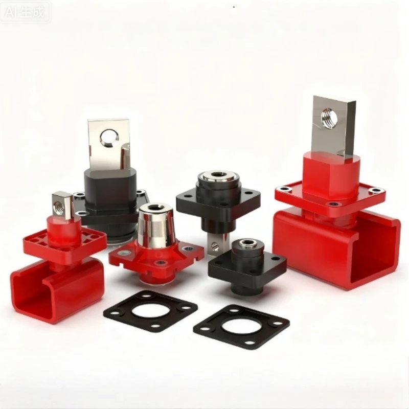 

200A Battery Connectors Copper Battery Post Highly Current Copper Terminals Energy Storage Terminals Adapters Circuit Terminal