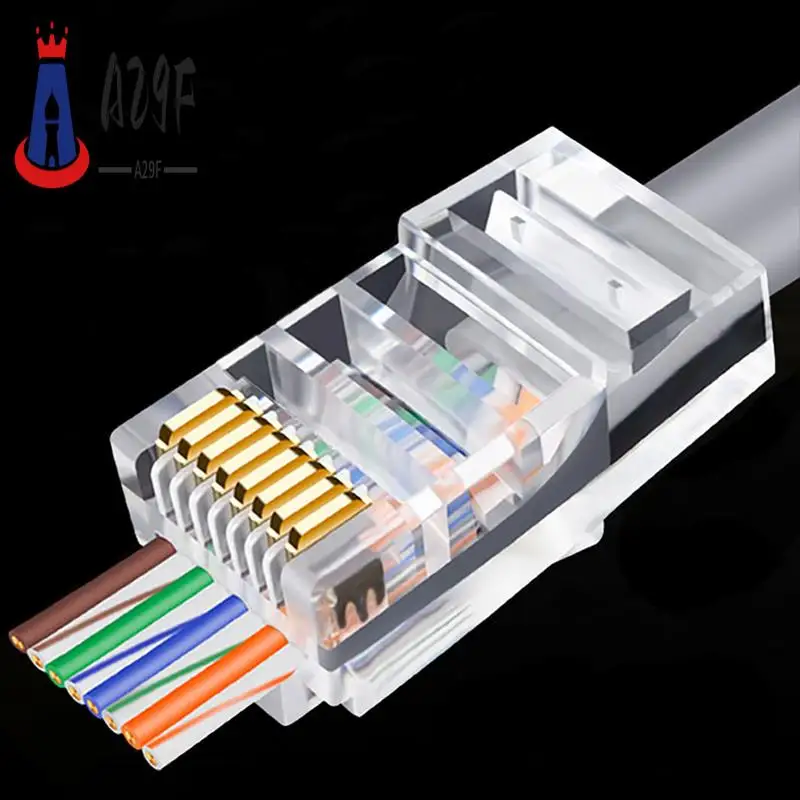 A29F-100Pcs RJ45 Co… - image