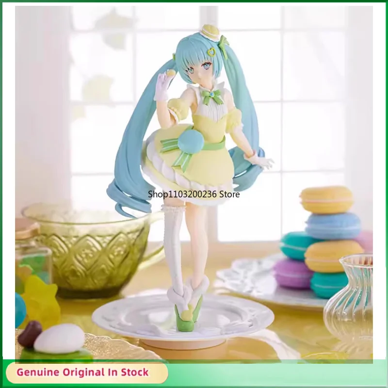 

Original Excood Creative Figure VOCALOID Hatsune Miku Sweet Sweets Action Figure Model Hobbies Collectible Desktop Ornaments