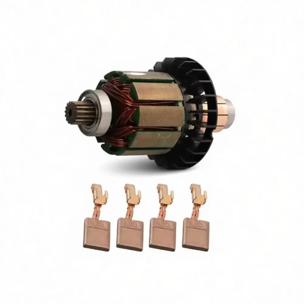 Electric Tool Replacement Rotor Carbon Brush For Makita DDF482 DHP482 Maintenance Accessory Efficient Motor Spare Part