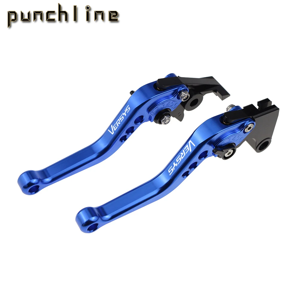 Motorcycle CNC Accessories Short Brake Clutch Levers Adjustable Handle Set Fit VERSYS 1000 1000SE 2019-2023 