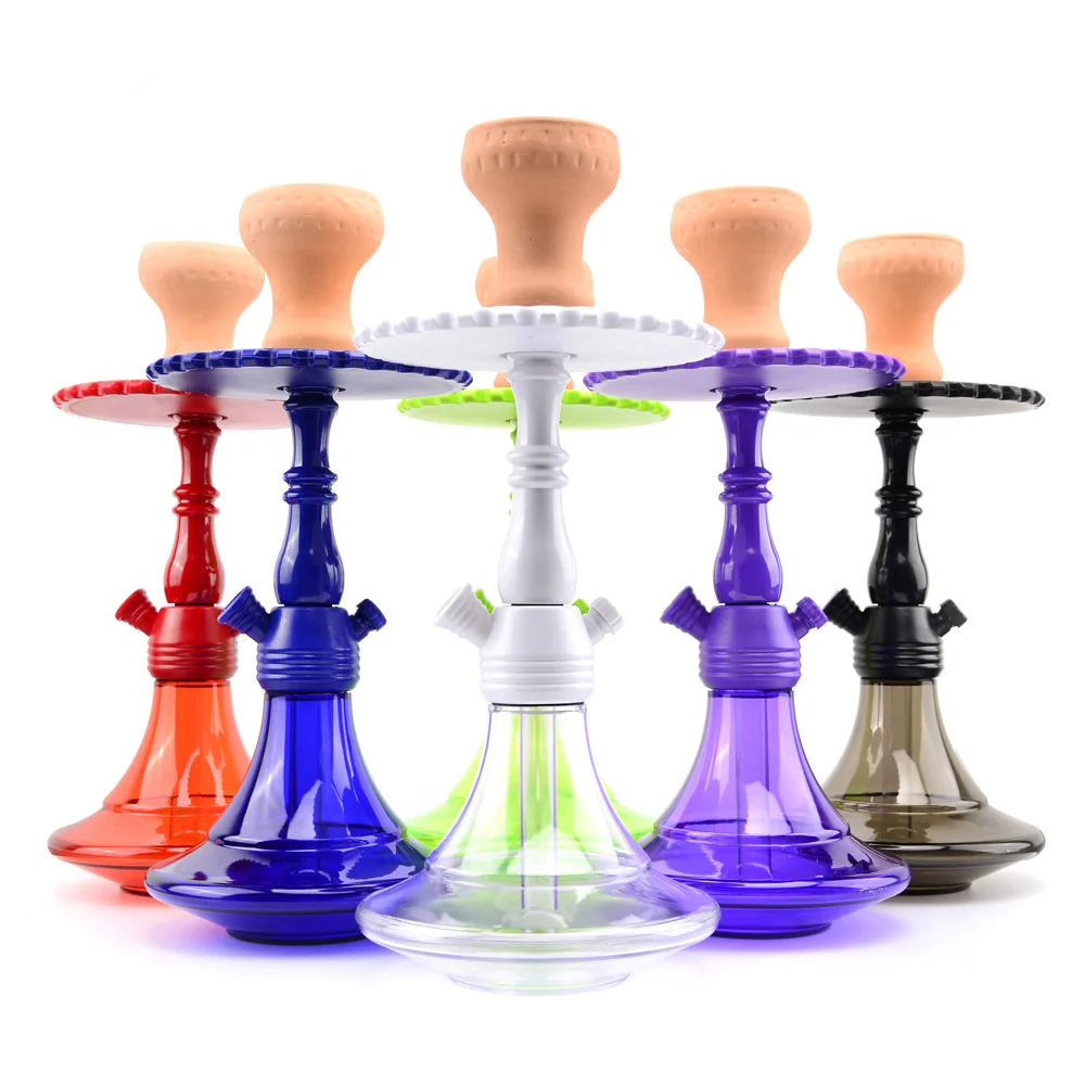 

15inch / 38CM Hookah Plastic Base With Clay Bowl Single Hose Shisha Hookah