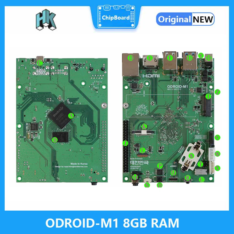 Imagem -03 - com 8gb Ram Odroid-m1