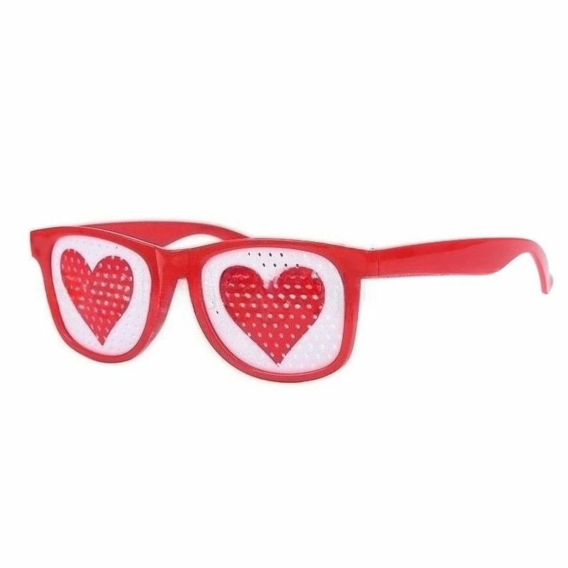 

Valentine's Party Glasses Love Heart Design Romantic Decorative Eyewear Couples Celebrations Festive Events Themed Decorations