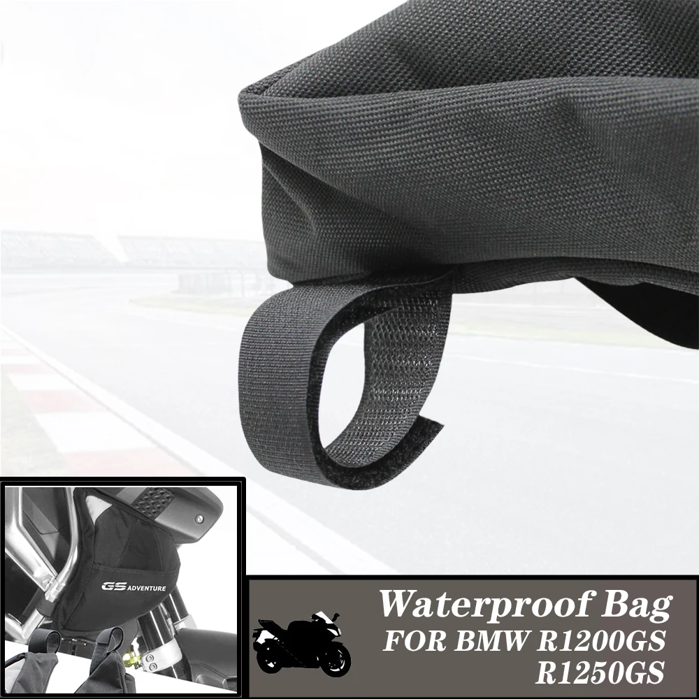 Barras de choque para marco de motocicleta, bolsa impermeable para BMW R1200GS Adventure LC, R 1200 GS 2014 - 2020 2019, bolsa de colocación de