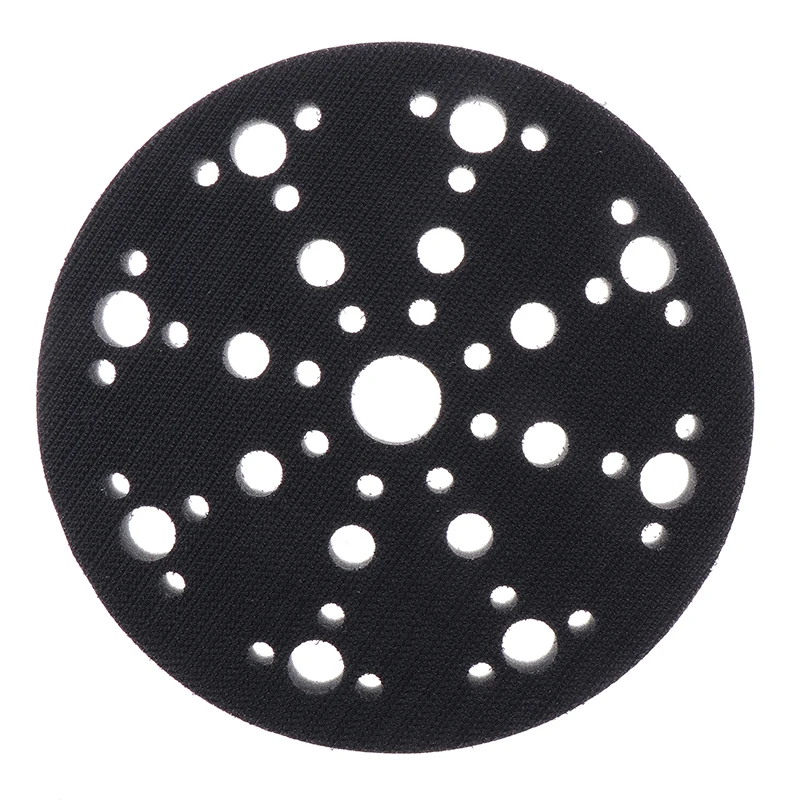 Hoge Kwaliteit 6Inch 150Mm 49-Hole Zachte Spons Interface Pad Voor Schuurpads Haak Lus Schuurschijven Schuurmachine Back Pads Buffer ~