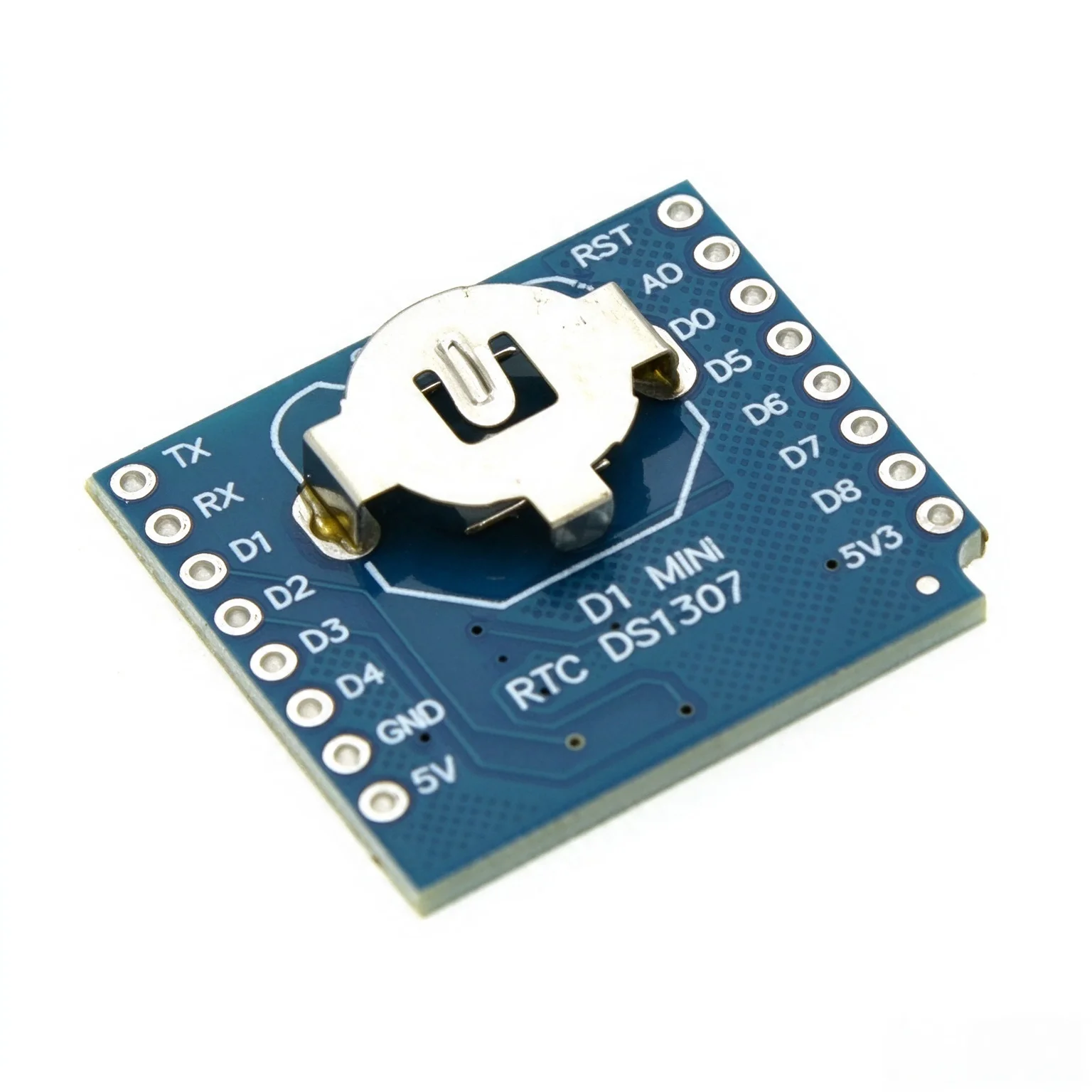 DS1307 RTC Real Time Clock Data Logging Shield with Micro SD Slot For Wemos D1 Mini ESP8266