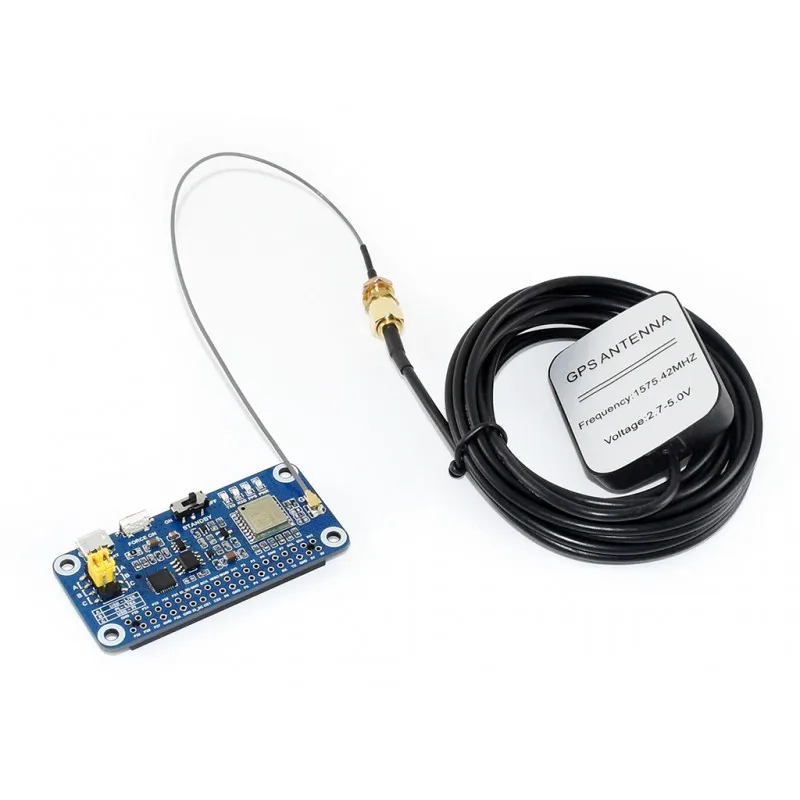 Topi Multi-GNSS L76X untuk Raspberry Pi, GPS, BDS, QZSS
