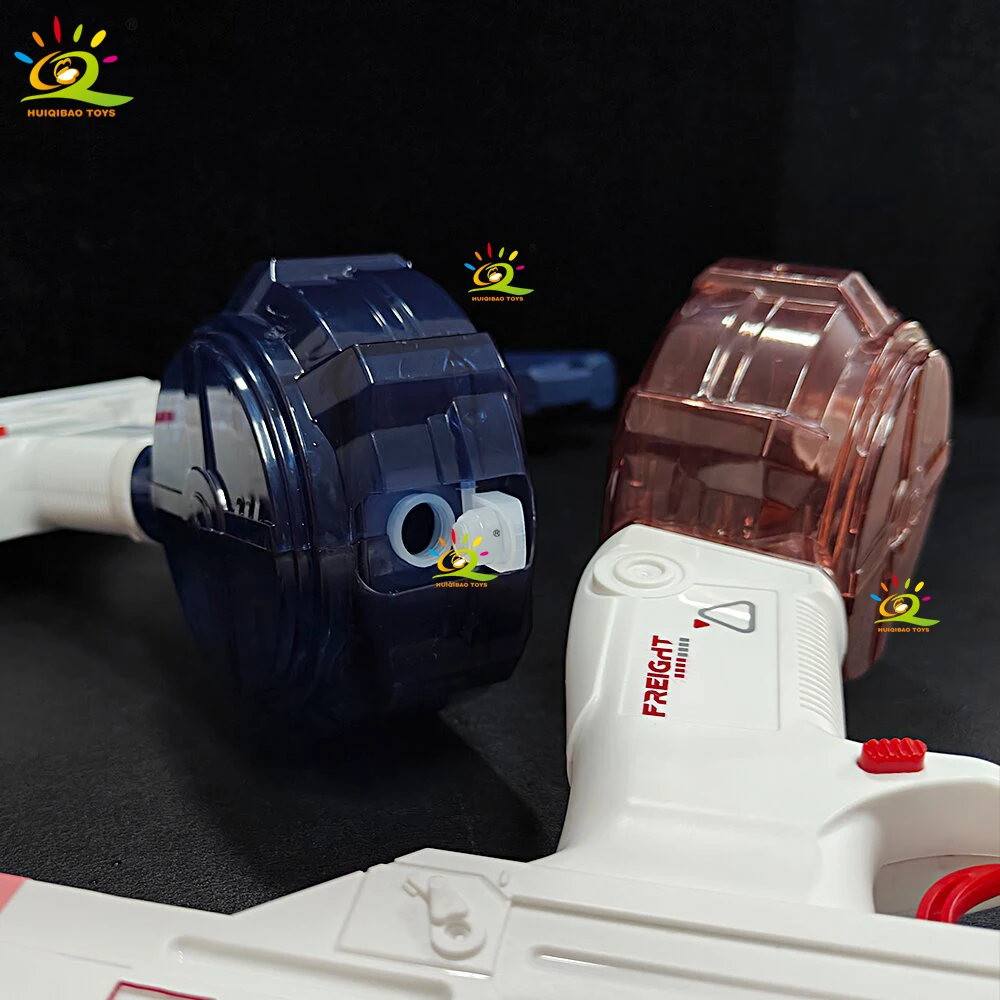 HUIQIBAO – pistolet à eau électrique coloré, jouet d'été pour la plage, grande capacité, piscine, jeu de tir pour adultes et enfants