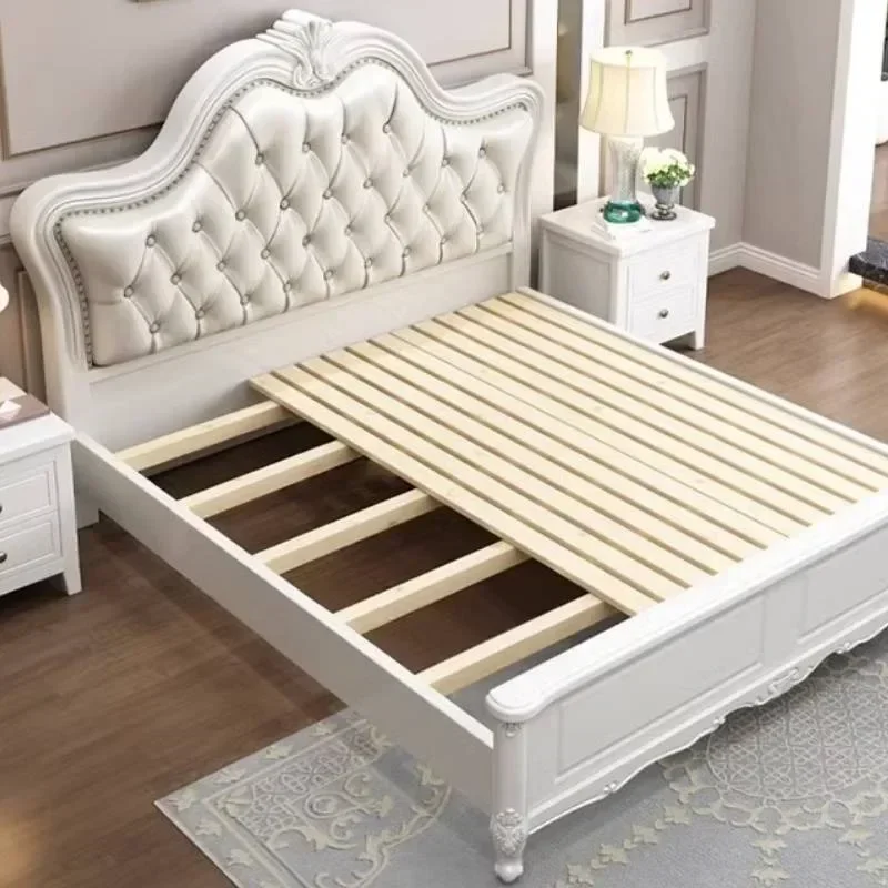 Volwassenen Hoofdeinde Modern Bedframe Opbergruimte Platform Twin Bedframe Kingsize Slaapkamer Muebles De Dormitorio Huismeubilair