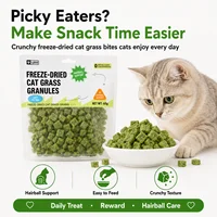Freeze Dried Cat Treats with Catnip – Chicken Breast Cookies & Catnip Bites for Cat Training Rewards and Daily Snacks 2