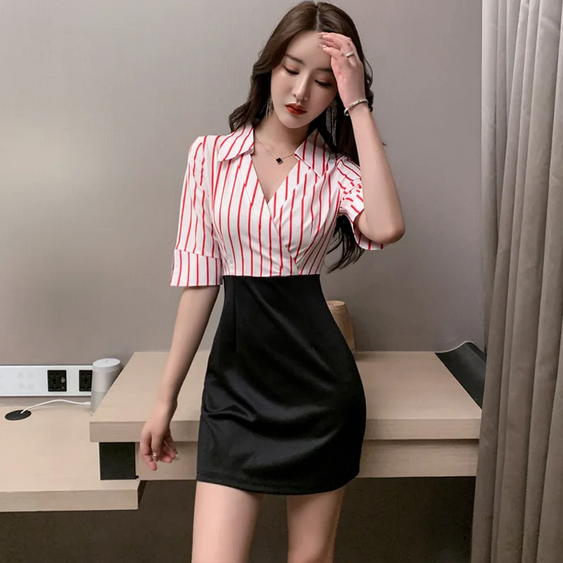 Woman Work Clothes Suit Hotel Waiter Beauty Salon Spa Massage Nail Cafe Sexy Foot Bath Sauna Technician Overall Skirt Uniform