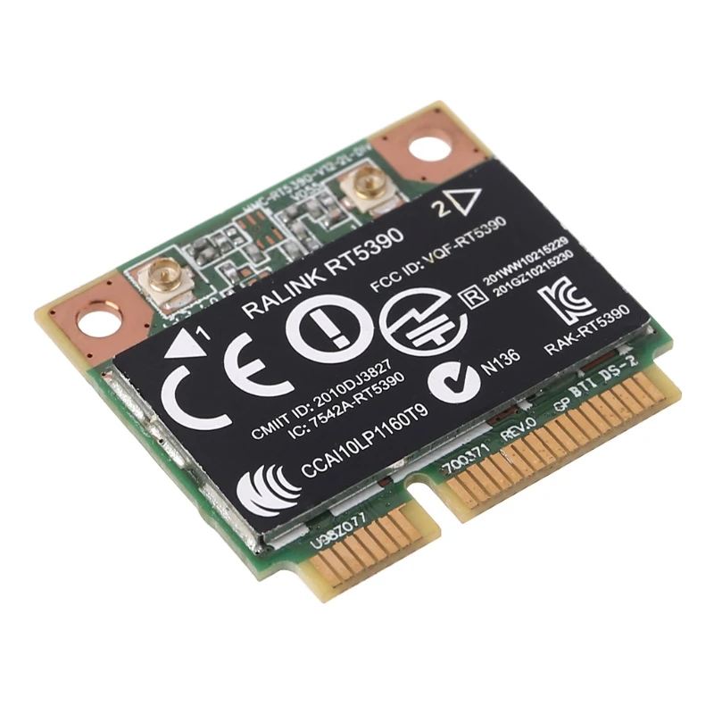 RT5390 Half Mini PCIe Wlan Wireless Card 670691-001 for RaLink HP436 CQ45 Dropship