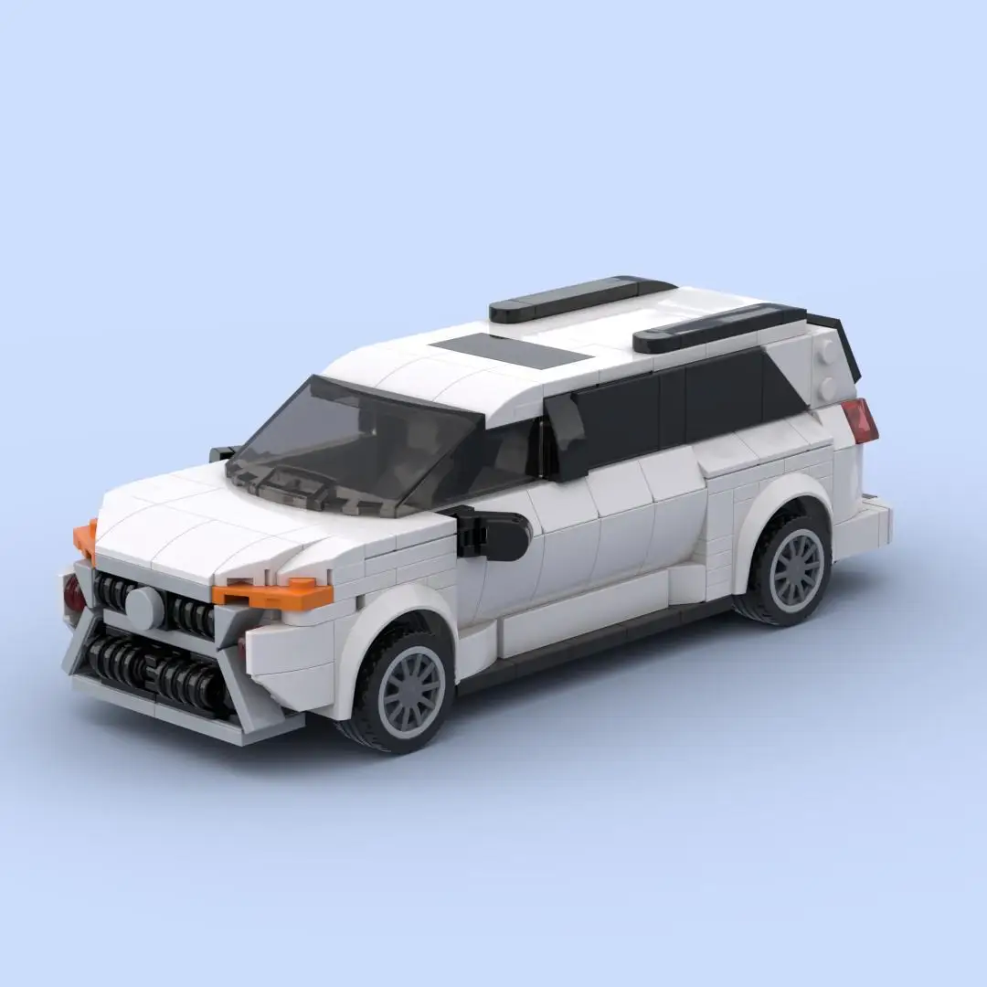 クリエイティブ-diy-車モデルビルディングブロック子供の教育科学教育手作り小粒子-mpv-おもちゃギフト