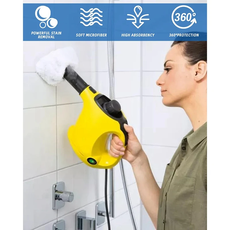 Microfibra Steam Cleaner Wipes, Steam Cleaner Acessório, Easy Fix, SC2, SC3, SC4, SC5