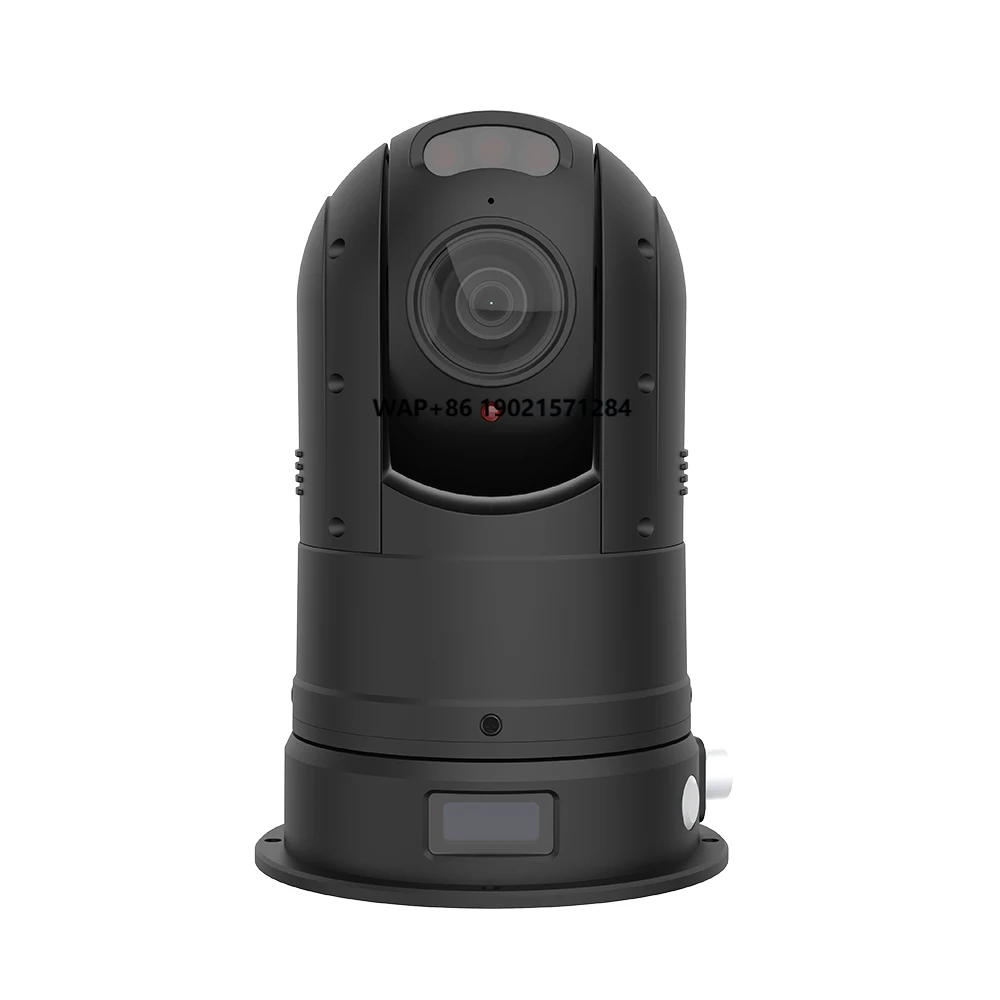 OEM ODM Mini Vehicle-Mounted PTZ  S100-C 2MP10X Zoom 80m IR Distance for Small Vehicles & Micro Electric Patrol Cars