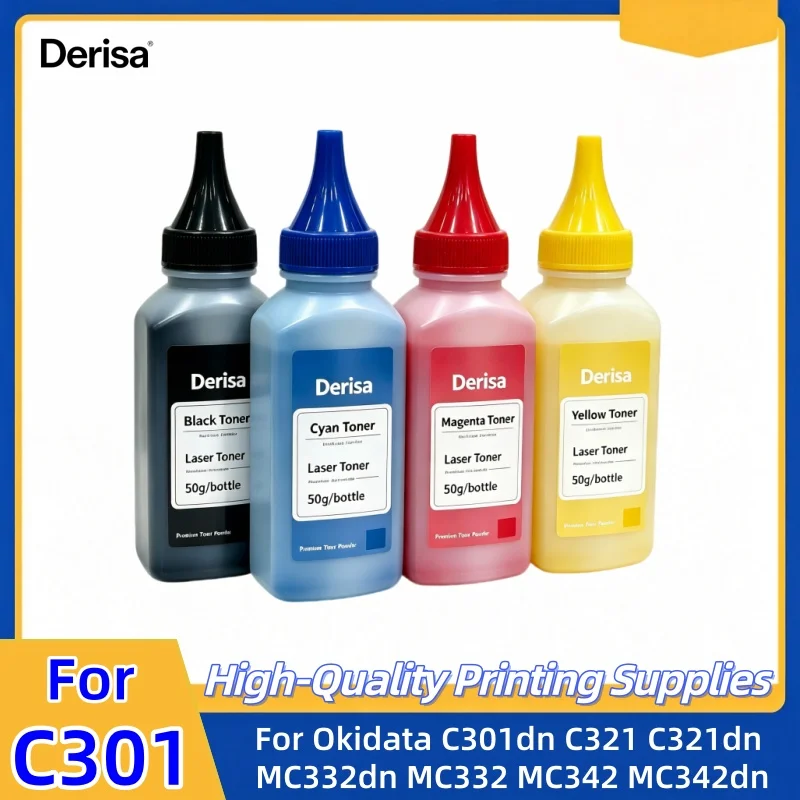 MC332dn MC332 MC342 C301 Toner Powder for OKI C301 C301dn C321 C321dn MC342dn MC342dnw MC342w