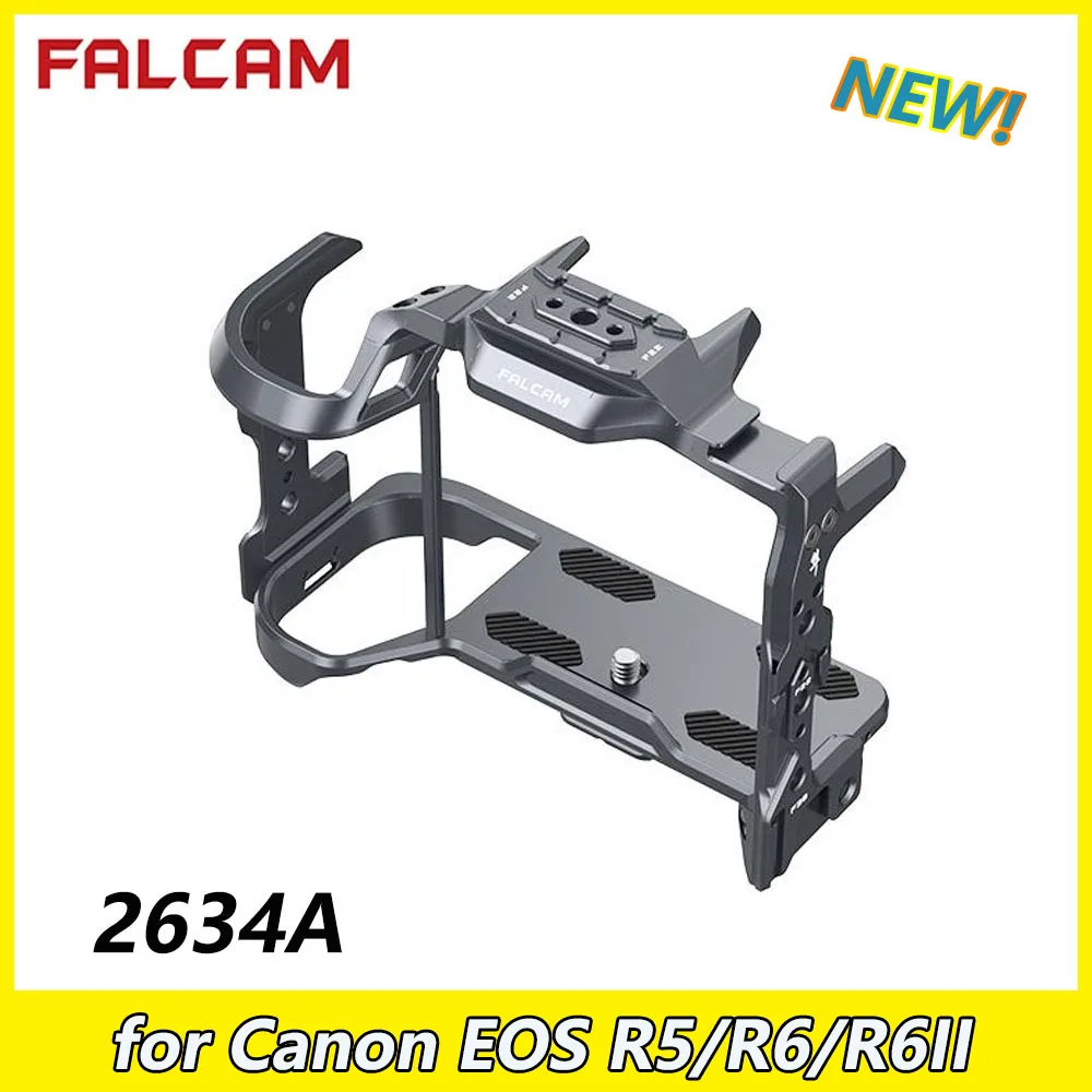 

Falcam F22&F38&F50 Quick Release Camera Cage for Canon EOS R5/R6/R6II V2 2634A R5C Aluminum Camera Expansion Accessories