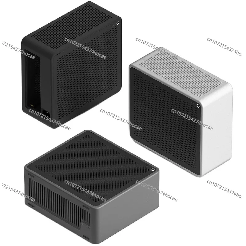 

Новинка 2022, дисплей Sparrow MQ4 Core, полностью интегрированное шасси Itx из алюминиевого сплава, небольшое настольное шасси HTPC