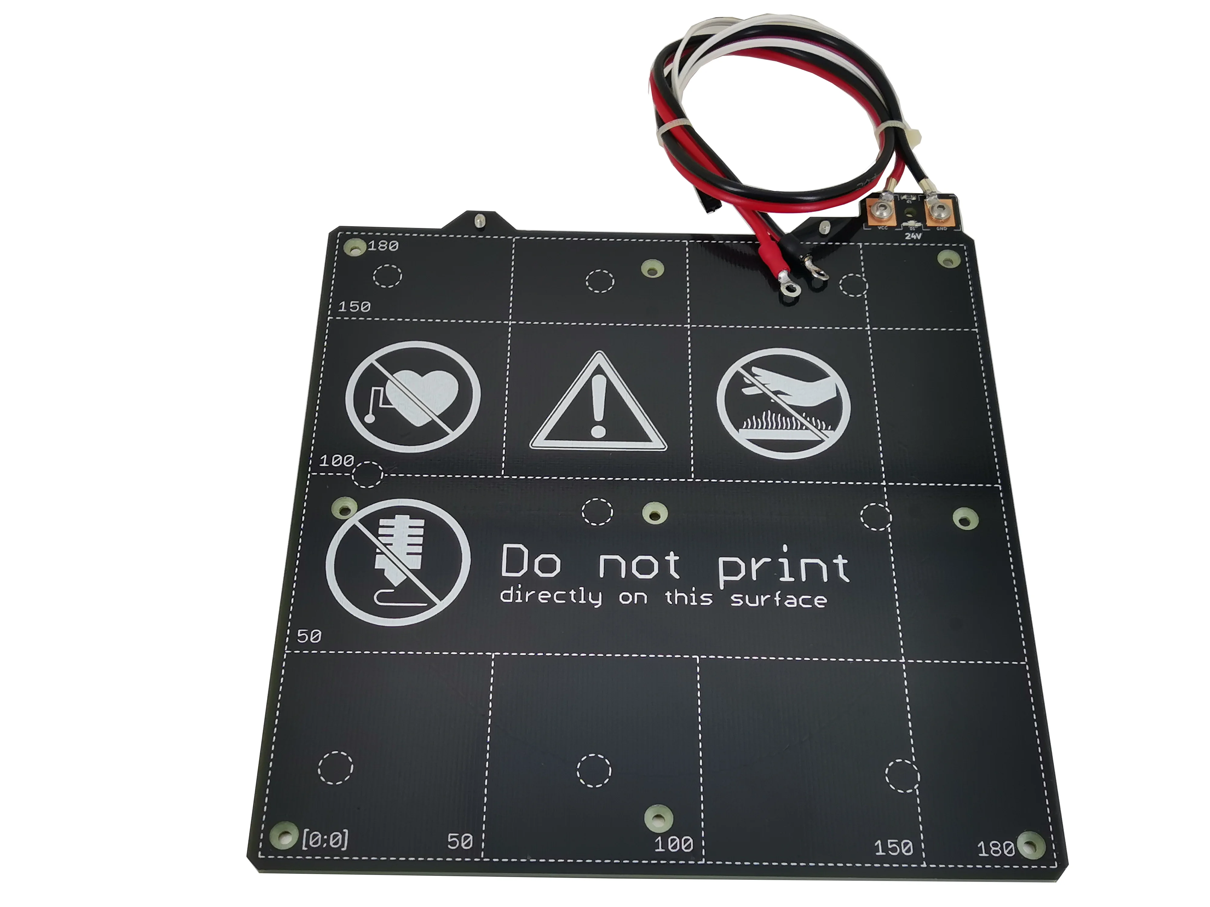 

TriangleLAB 24V PRUSA MINI 3d Printer Hot bed magnetic Heated Bed Up To 110°C Continuous Heated BedD Printer Parts free shipping